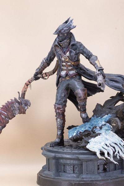 Bloodborne Hunter Diorama – Συλλεκτική 3D Εκτυπωμένη Φιγούρα