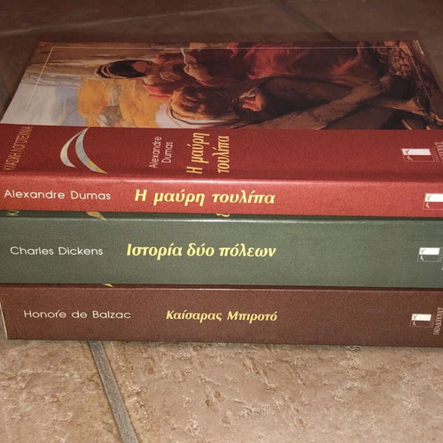 Classic literature books like new, set of 3 volumes