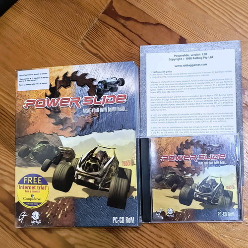 Powerslide PC game used, racing