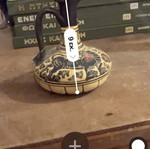 Small ceramic vase museum replica