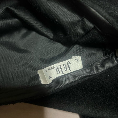 Vintage velour set jacket S and pants L like new, black
