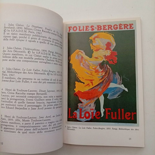 I Manifesti vintage book by Attilio Rossi in like new condition, Italian