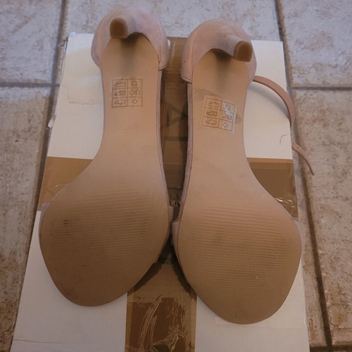 Aldo suede women's sandals new, size 37, light pink