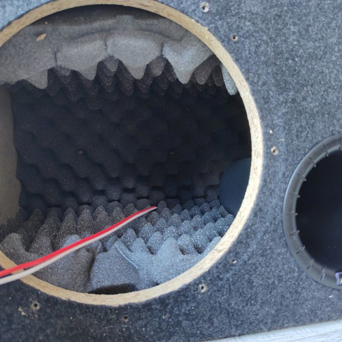 AXTON CAB250 10" Car Subwoofer Box, 100W RMS, Swiss Engineering