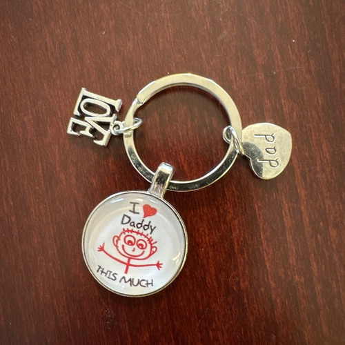 Keychain I love daddy new
