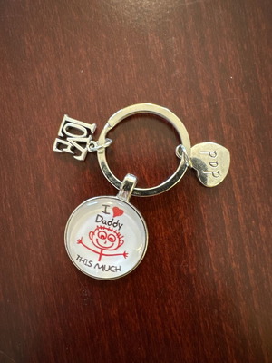 Keychain I love daddy new