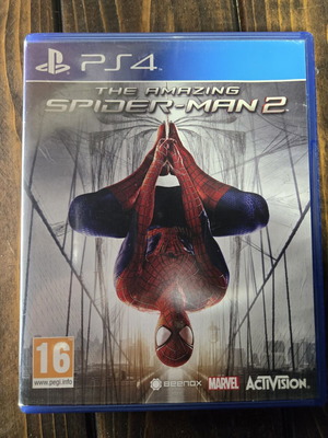 The Amazing Spider Man 2 PS4 game, rare and collectible, like new