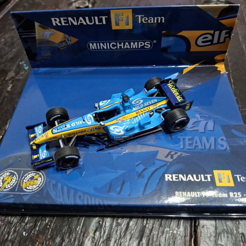 Minichamps Renault F1 R25 μοντέλο αυτοκινήτου 1:43 σαν καινούργιο