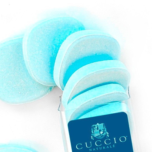 Cuccio 12 disinfectant effervescent pedicure tablets with chloramine and tea tree oil
