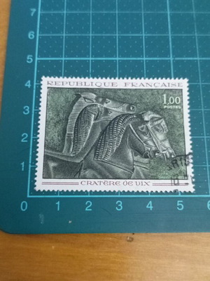 France Stamp 1966 art like new