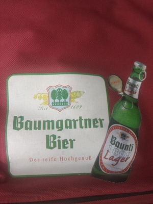 Baumgartner Bier διαφημιστική ισοθερμική τσάντα μεταχειρισμένη