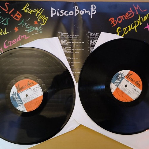 Disco Bomb double vinyl Music-Box 1979 like new