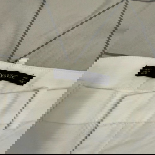 Zara white pants like new, size 36