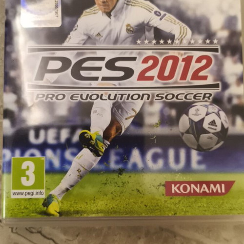PES 2012 Pro Evolution Soccer PS3 game