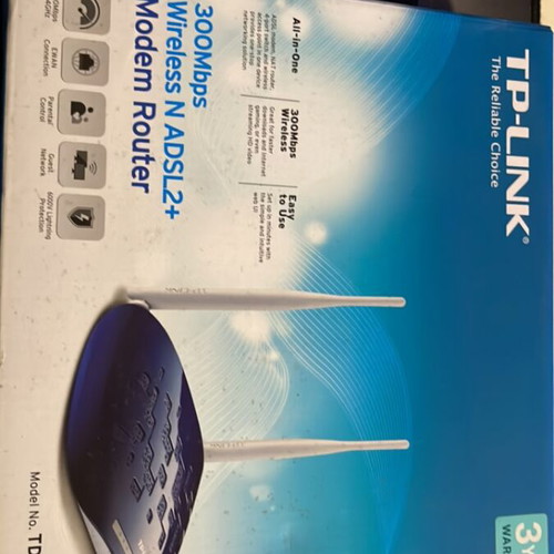 Tp-Link router used