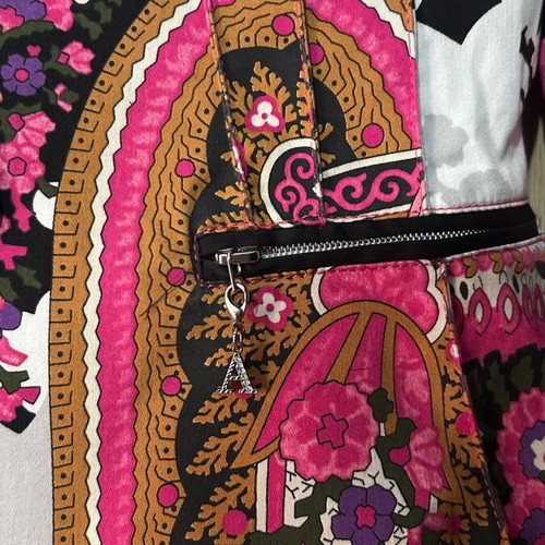 Luce blazer size XL like new, pink multicolor floral pattern