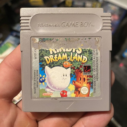 Kirby's Dream Land Game Boy cartridge used, good working condition