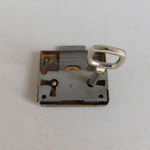 Furniture lock with dimensions 5 x 5.8 cm