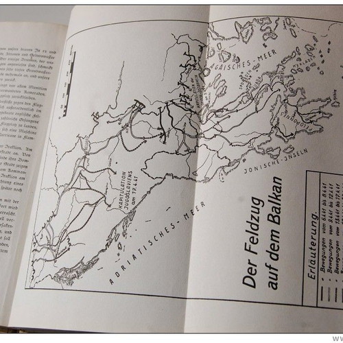 Propaganda book by Verchmat about Crete occupation like new with rich photographic material
