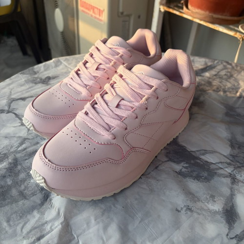 Lumberjack women's sneakers new, light pink with laces