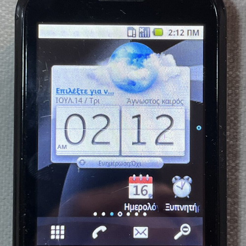 Vodafon Smartphone 3G used, good battery, Android system
