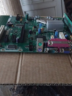 HP Compaq dc7800p Convertible Minitower Socket 775 motherboard like new with CPU, fan, and RAM