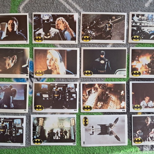 Batman 1989 Lampris stickers set of 16, like new