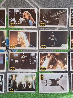 Batman 1989 Lampris stickers set of 16, like new