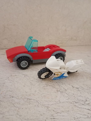 Lego πακέτο αυτοκίνητο και μηχανή μεταχειρισμένο