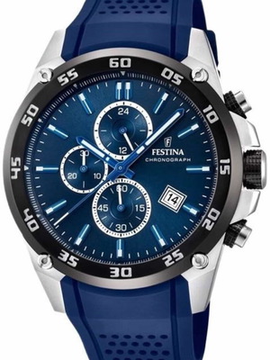 Festina The Originals F20330/2 men's watch used, quartz chronograph