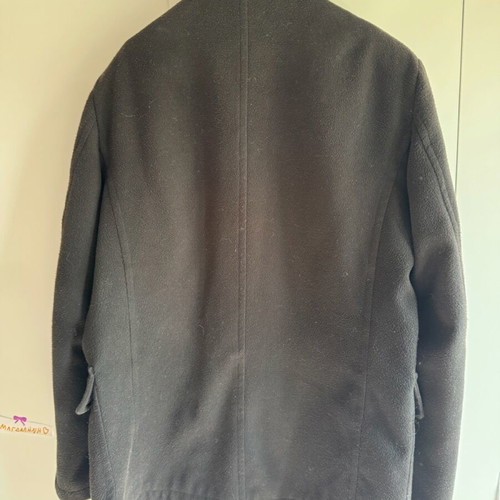Montgomery men's coat black like new, size L