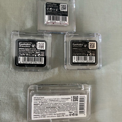 Catrice eyeshadow set of 4, Prismatic Shift, Art Couleurs & Diamond Treasures