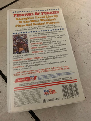 American Football NFL VHS μεταχειρισμένο, αυθεντική πρωτότυπη λειτουργική