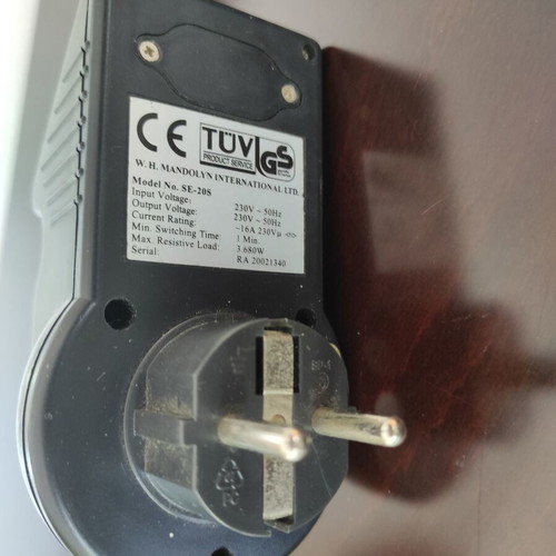 Digital socket timer used, suko type