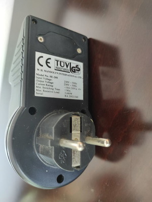 Digital socket timer used, suko type