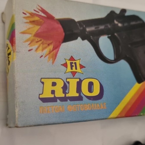 Rio F1 vintage toy with original box, new