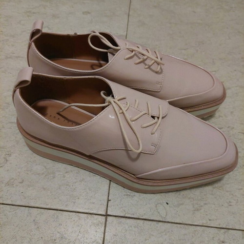 Zara city shoes pink pastel like new, size 37