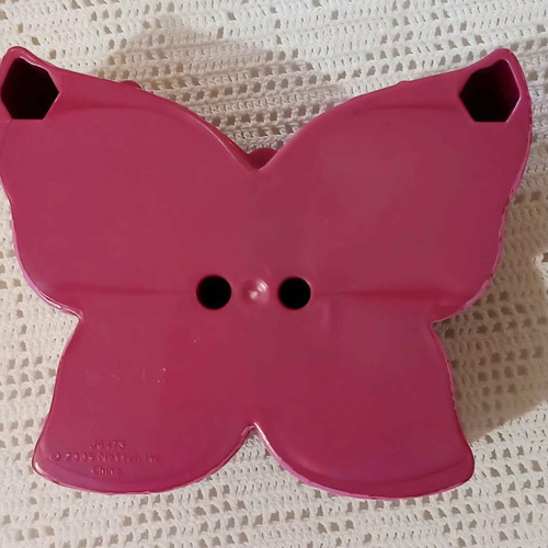 Barbie Glitter Butterfly Jewelry Box Mattel 2005 like new