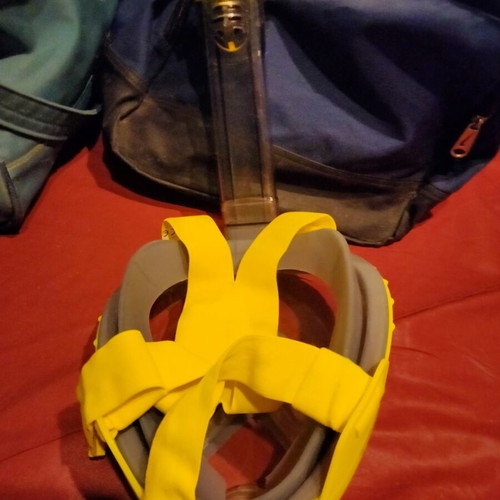 Full Face Snorkeling Masks set of 2 like new