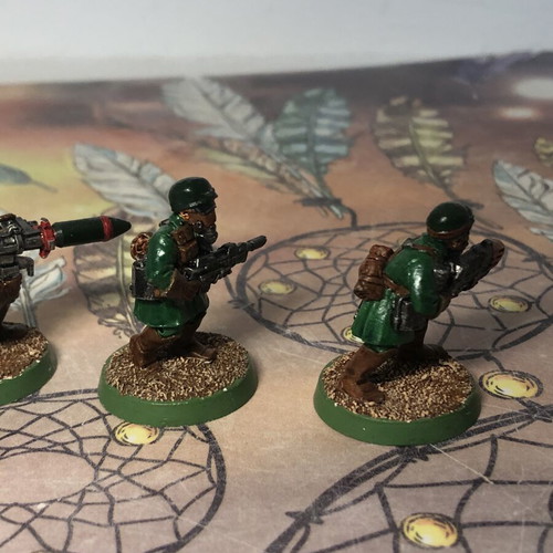 Warhammer 40K Steel Legion squad with Lord Commissar