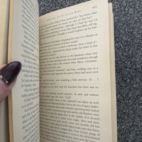 Harry Potter and the Order of the Phoenix book used, first edition, rare misprint