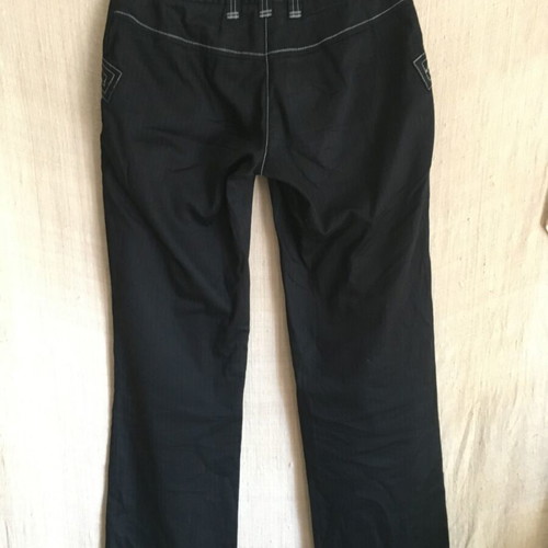 Vintage Jensen low-rise Y2K pants, size 36/S, black