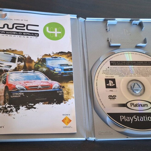 W2C 4: FIA World Rally Championship video game for PlayStation 2 like new