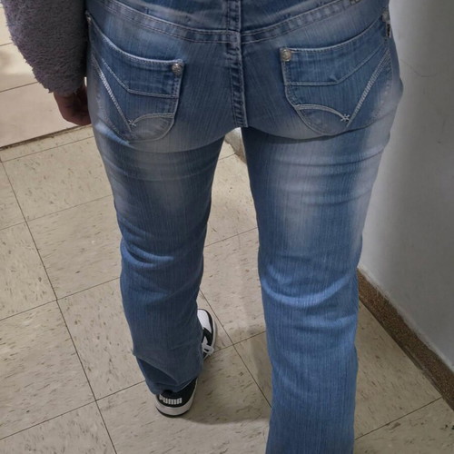 Jeans low-rise used, size S