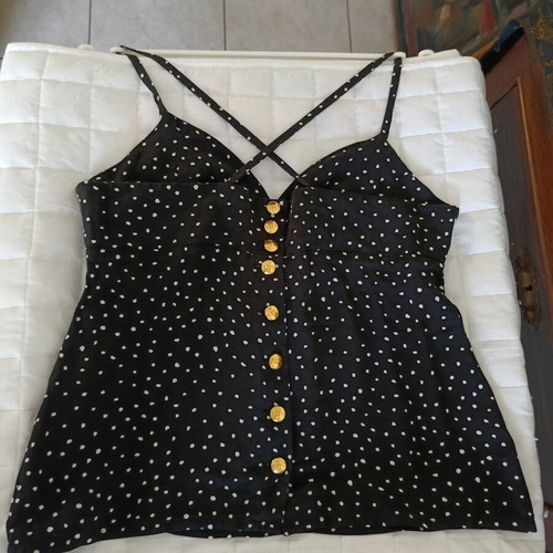 Sonia Rykiel Top like new, size M, white and blue