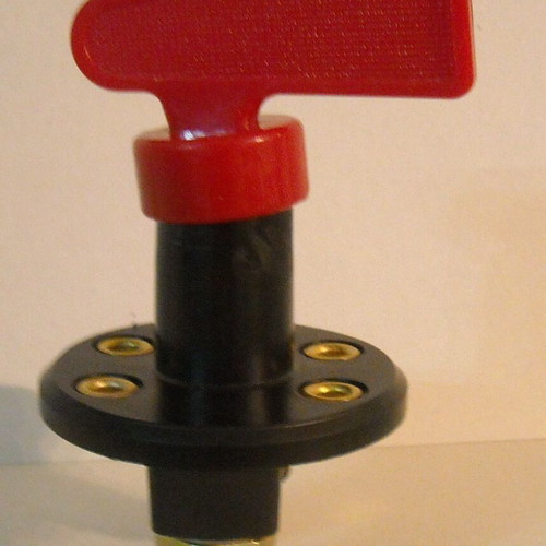 Car battery switch new, orange color