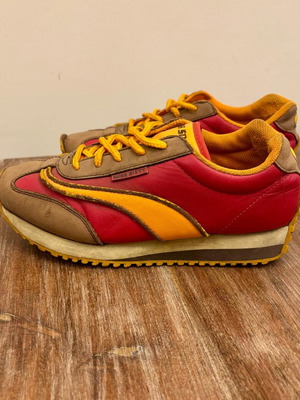 Colourful Sneakers μεταχειρισμένα, μέγεθος 37, αθλητικά, κόκκινα πολύχρωμα Miss Sixty
