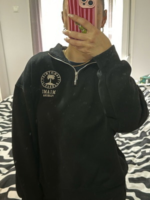 Zip Up Hoodie Pull & Bear black, size M, like new