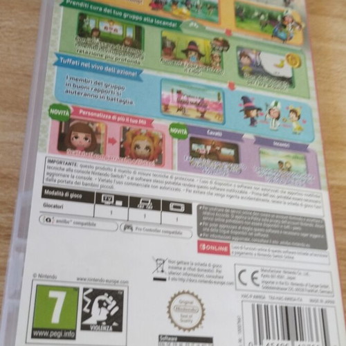 Miitopia Nintendo Switch game like new
