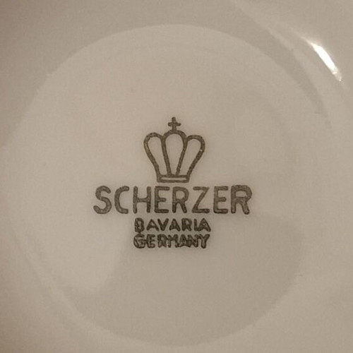Vintage Scherzer Bavaria porcelain tea/coffee set like new